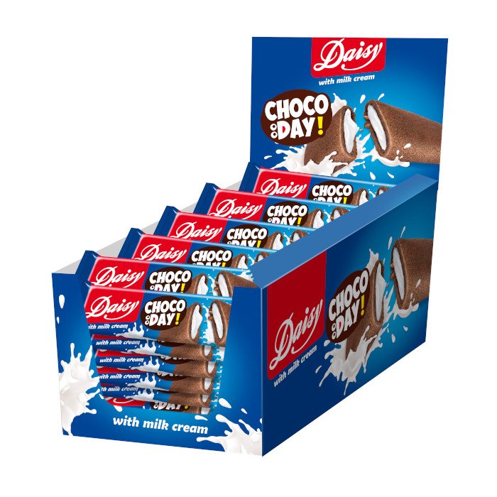 Daisy Choco Day Milky Cream 40gr 24 τεμ - Image 2