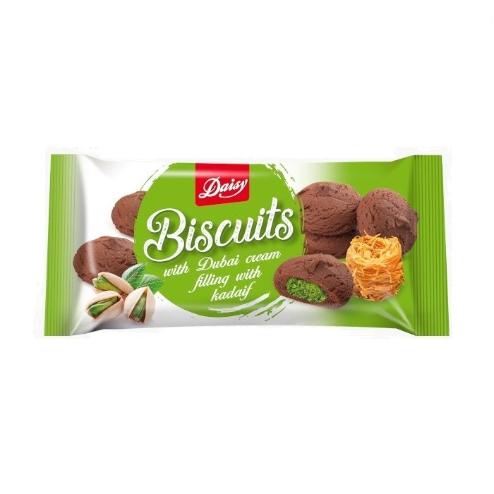 Daisy Biscuits Dubai Cream & Kadaif 112gr 21 τεμ