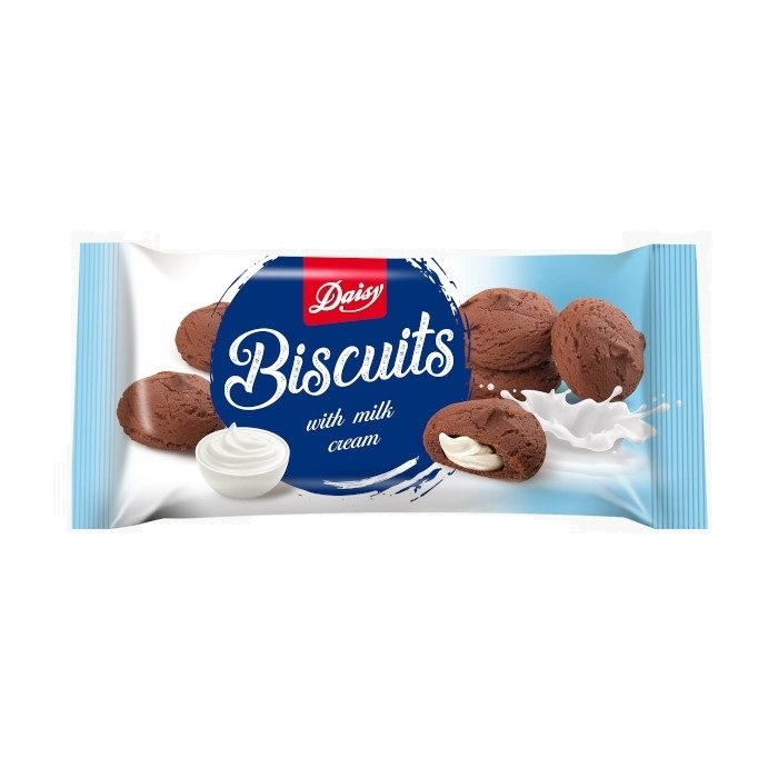 Daisy Biscuits Milk Cream 112gr 21 τεμ