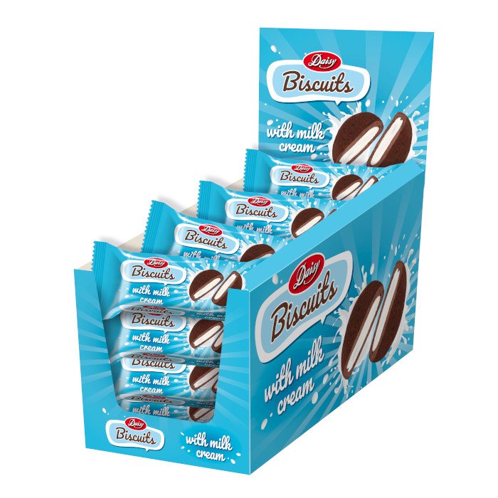 Daisy Biscuits Milky Cream 70gr 16 τεμ - Image 2