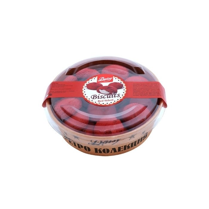 Daisy Biscuits Retro Collection Red Velvet 200gr 8 τεμ