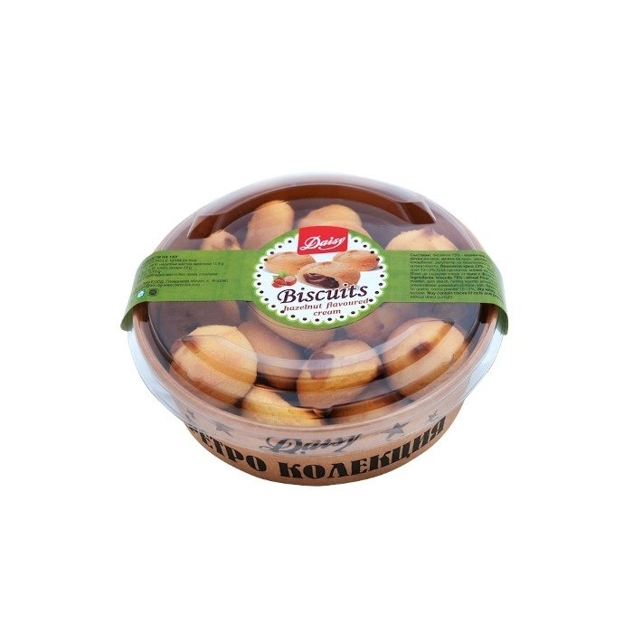 Daisy Biscuits Retro Collection Hazelnut Cream 200gr 8 τεμ