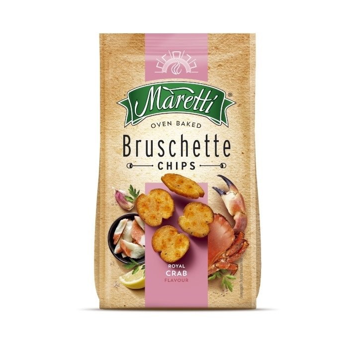 Bruschette Maretti Royal Crab 70gr 15 τεμ
