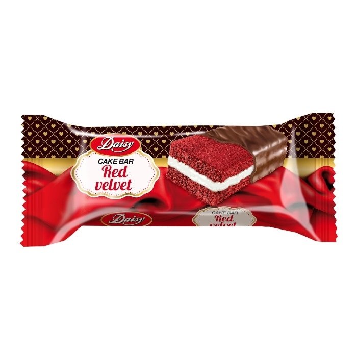 Daisy Cake Red Velvet 50gr 24 τεμ