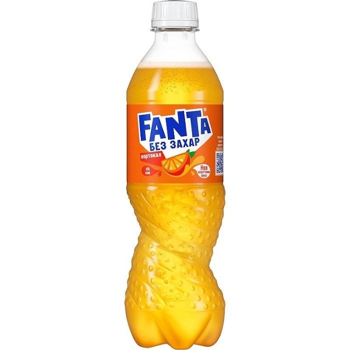 Fanta Orange Zero 500ml 12 τεμ