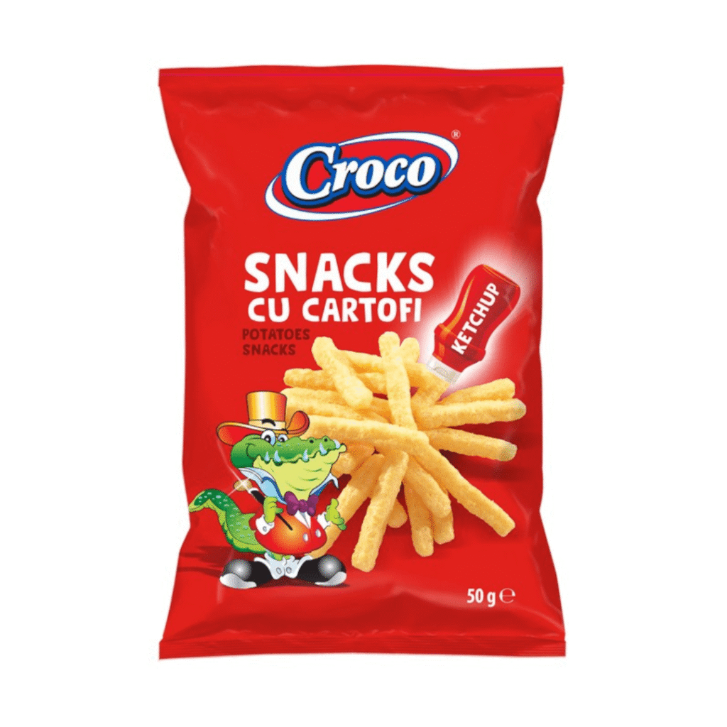 Croco Snacks Ketchup 50gr 14 τεμ