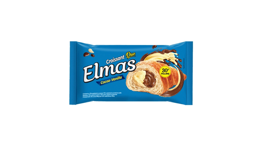 Elmas Croissant Vanilla Sour Cherry 60gr 30 τεμ