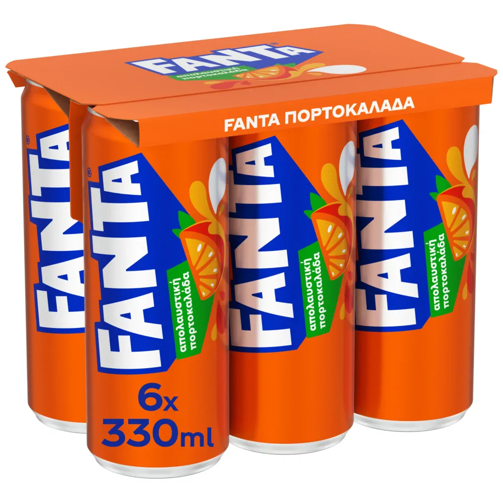 Fanta Orange (6x330ml) 4 τεμ