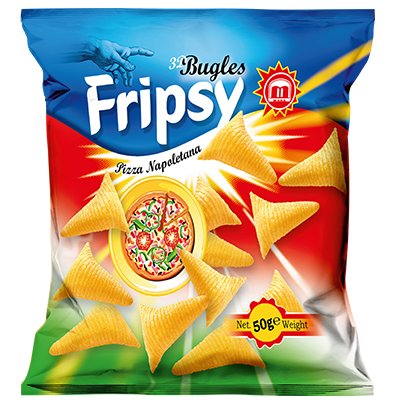 Fripsy Pizza Napolitana 50gr 25 τεμ