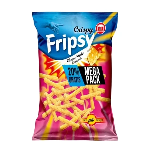 Fripsy Mega Pack Cheese 120gr 12 τεμ