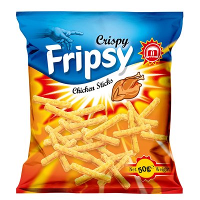 Fripsy Chicken 50gr 25 τεμ