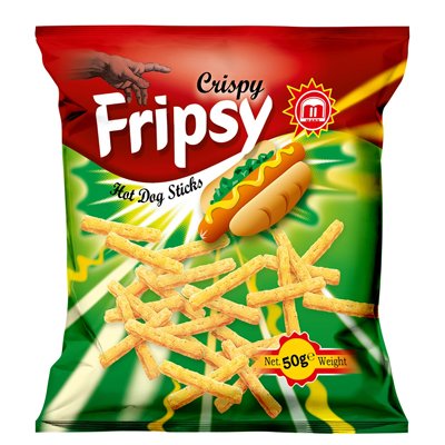 Fripsy Hot Dog 50gr 25 τεμ