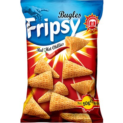 Fripsy Red Hot Chillies 50gr 25 τεμ