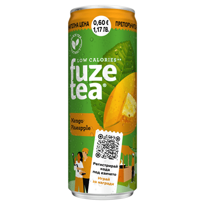 Fuze Tea Mango Pineapple 250ml 12 τεμ