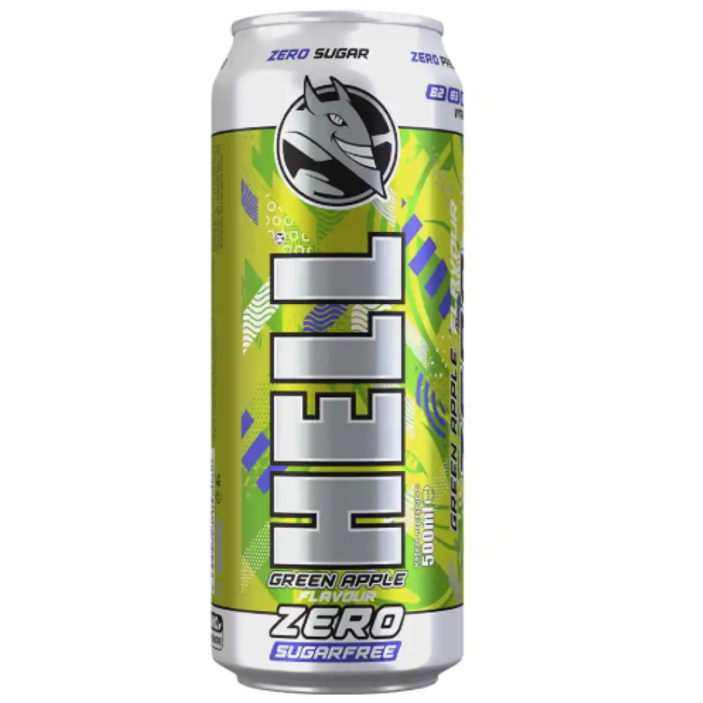 Hell Energy Green Apple Zero 500ml 12 τεμ