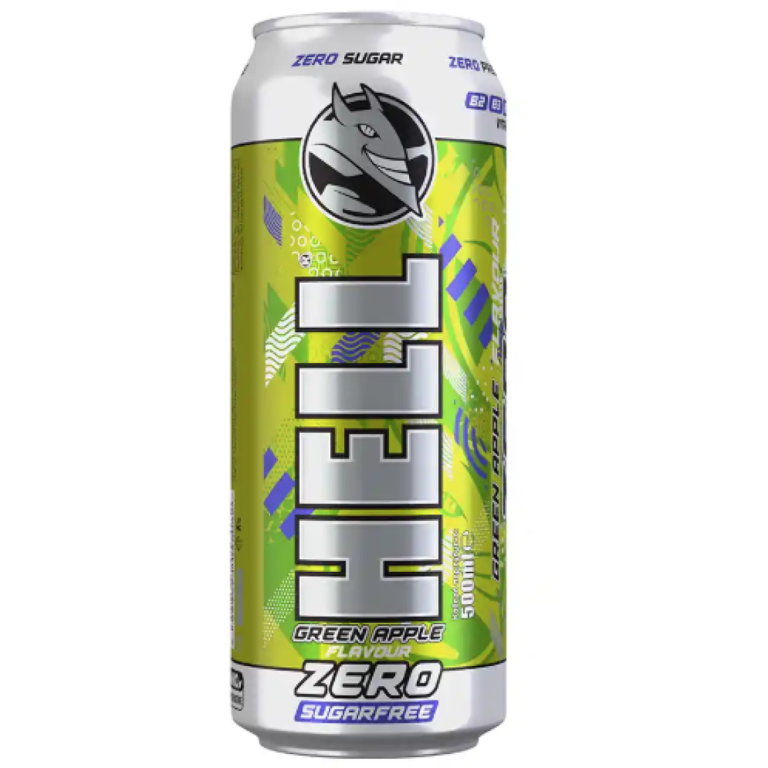 Hell Energy Green Apple Zero 500ml 12 τεμ