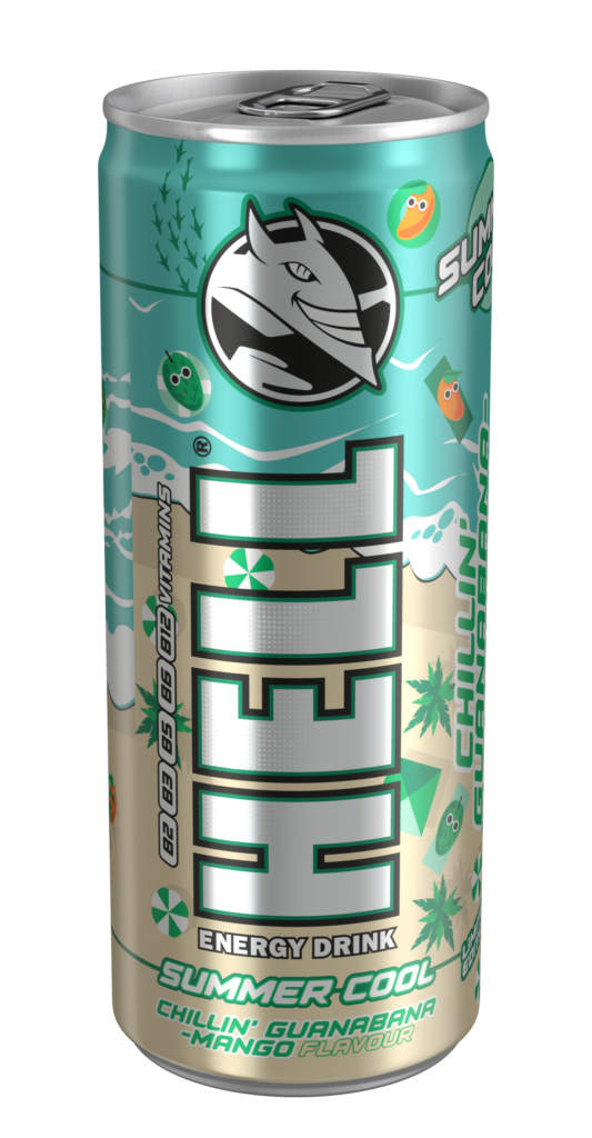 Hell Energy Chillin' Guavabana Mango 250ml 24 τεμ