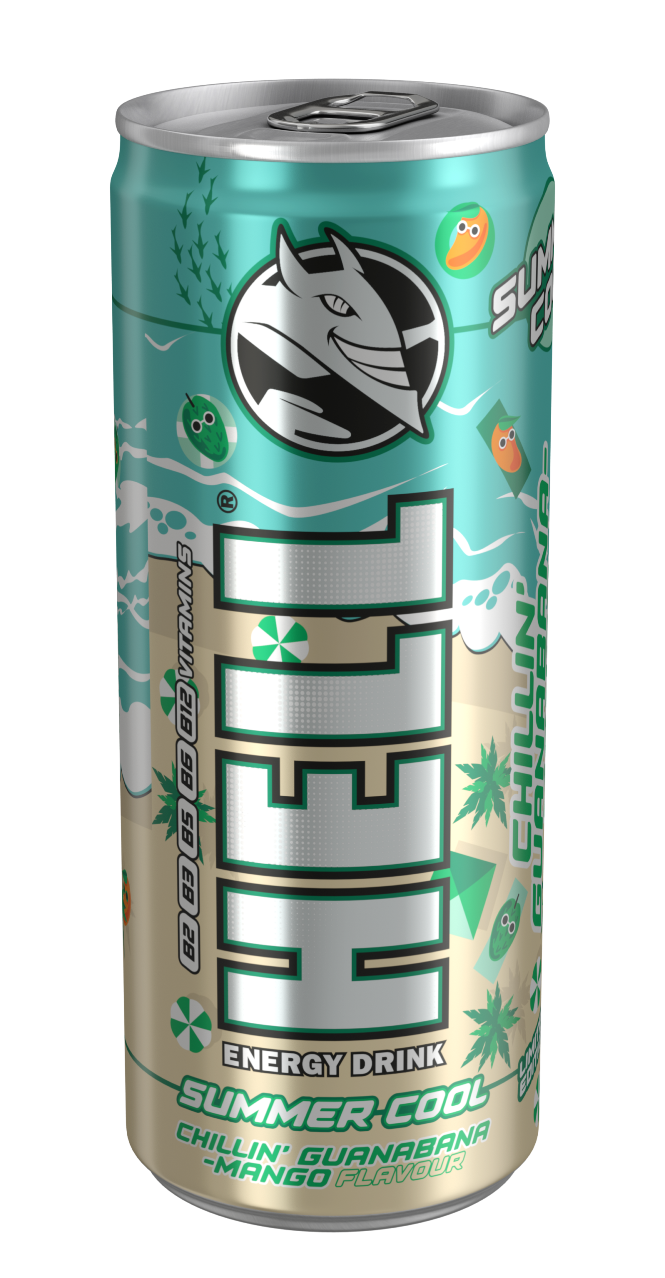 Hell Energy Chillin' Guavabana Mango 250ml 24 τεμ