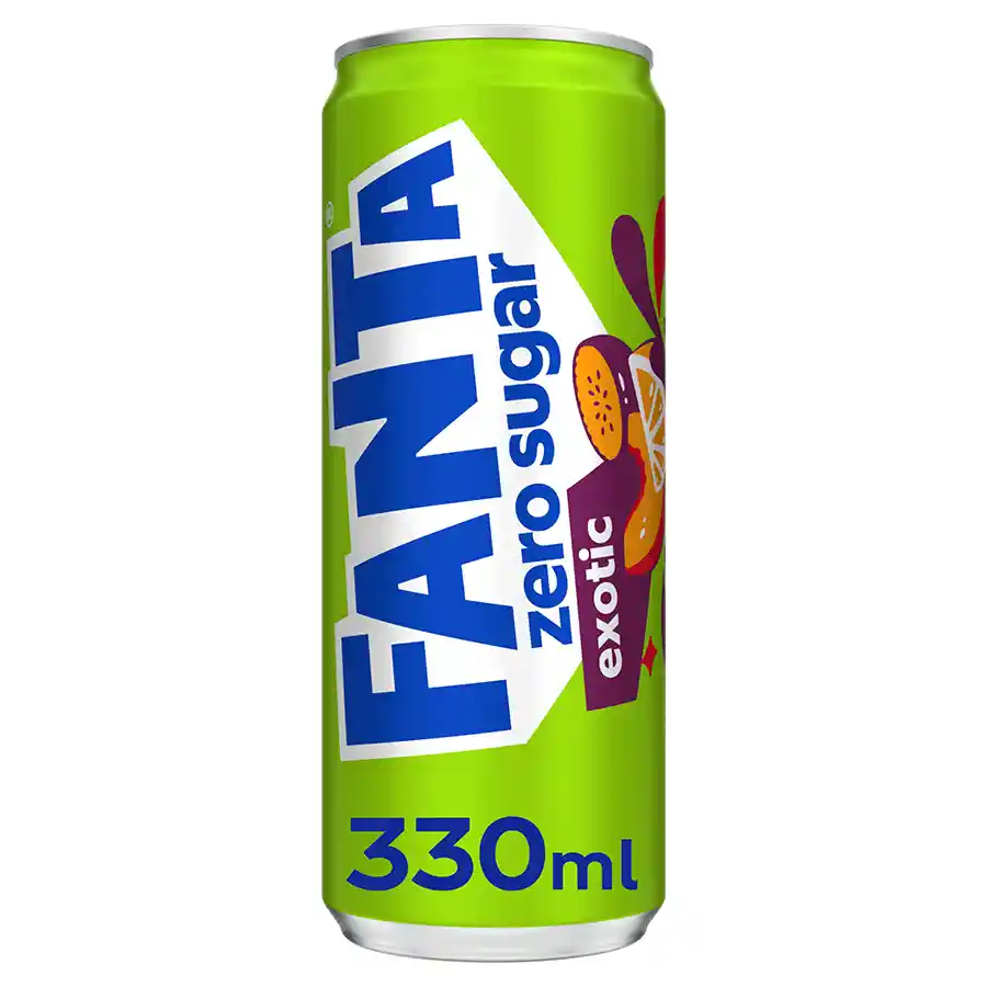 Fanta Exotic Zero 330ml 24 τεμ