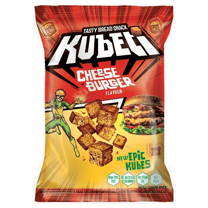 Kubeti Cheeseburget 35gr 24 τεμ