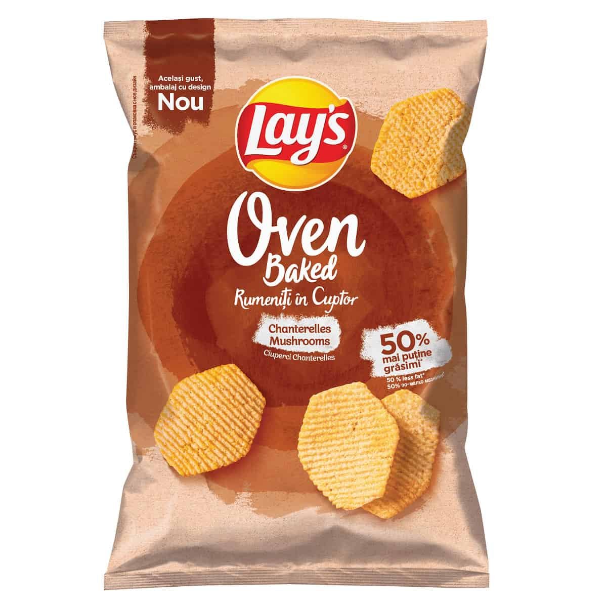 Lay's Baked Mushrooms 105gr 24 τεμ