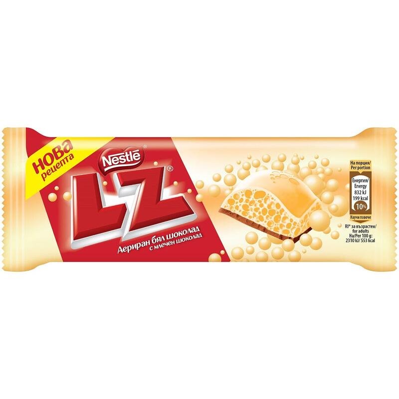 Nestle LZ White 36gr 24 τεμ