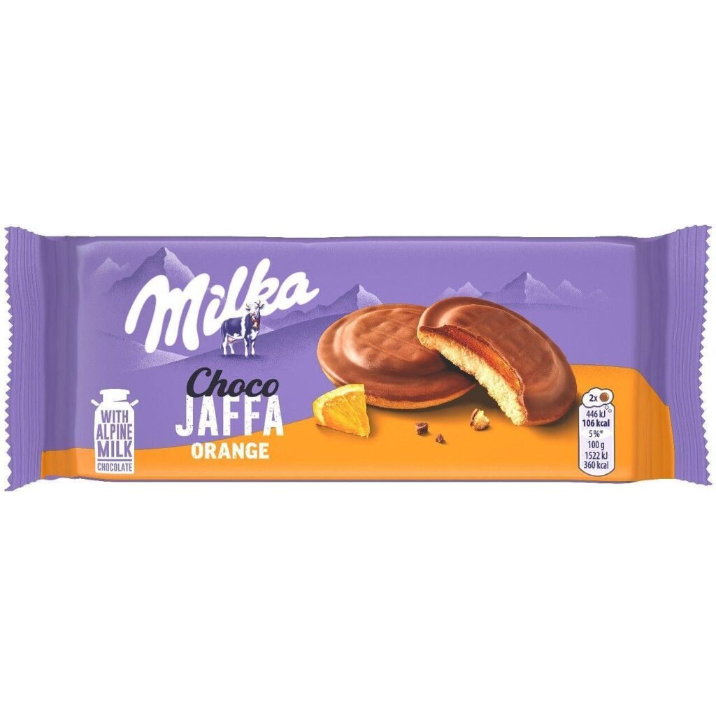 Milka Choco Jaffa Orange 147gr 24 τεμ