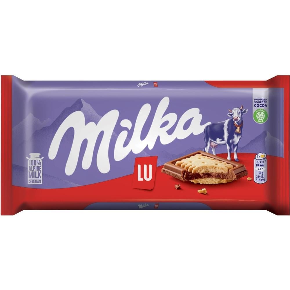 Milka LU 87gr 18 τεμ