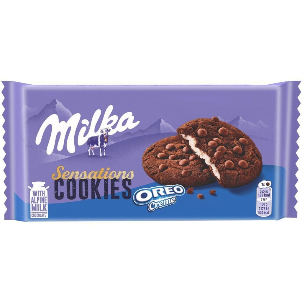 Milka Sensations Oreo 156gr 12 τεμ