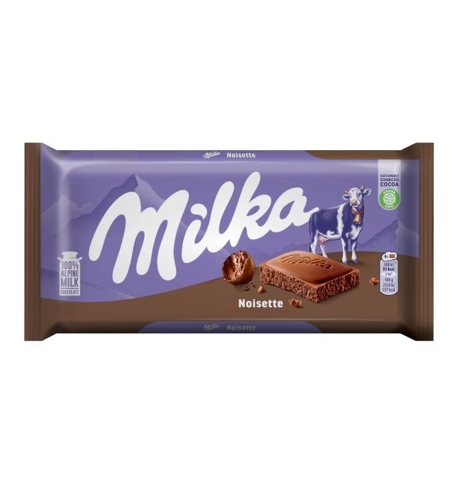 Milka Noisette 90gr 25 τεμ
