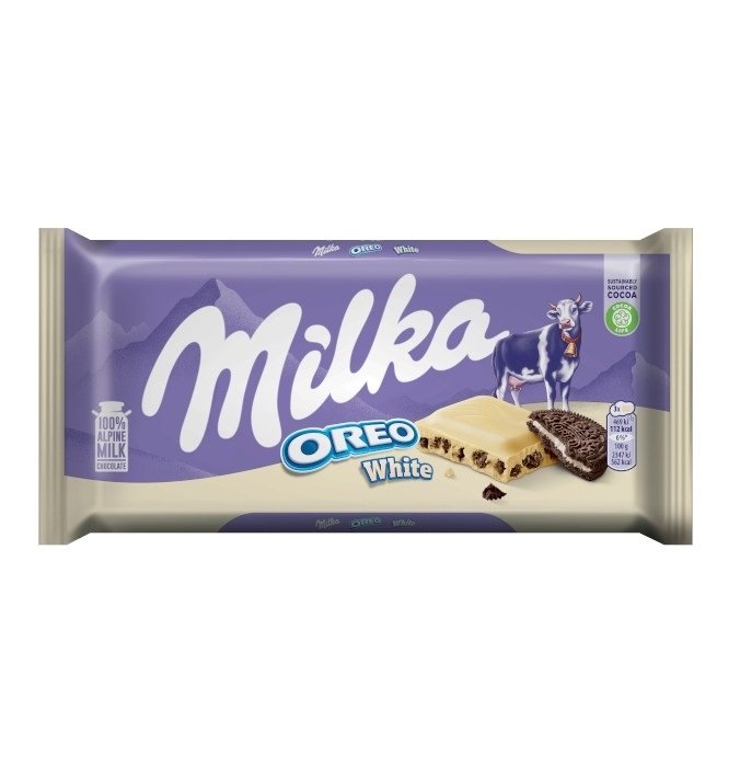 Milka Oreo White 100gr 22 τεμ
