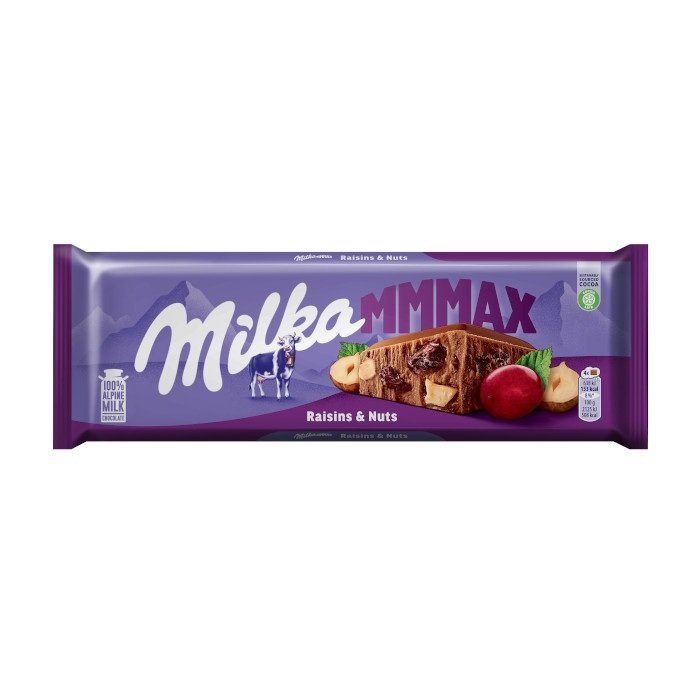 Milka Raisins & Hazelnuts 270gr 15 τεμ