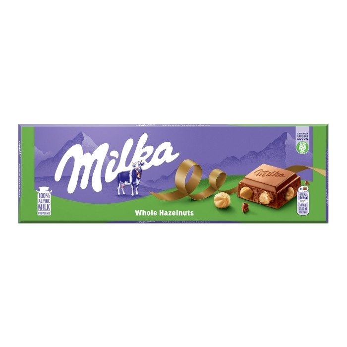 Milka Whole Hazelnuts 250gr 12 τεμ