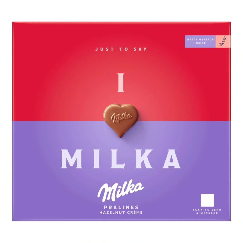 I Love Milka Hazelnut Cream 110gr 10 τεμ