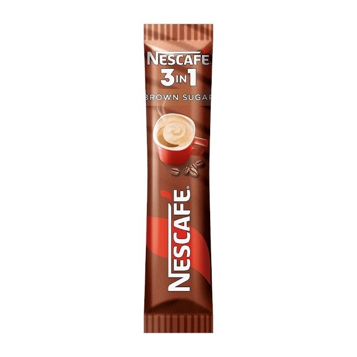Nescafe 3 in 1 Brown Sugar Βox 16.5gr 28 τεμ