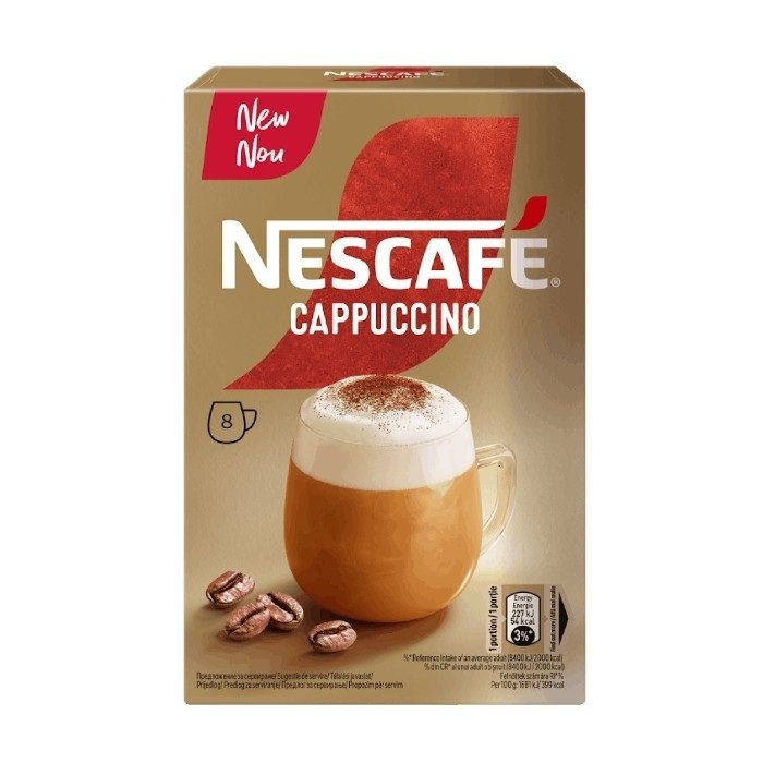 Nescafe Cappuccino T8 13.5gr 8 τεμ