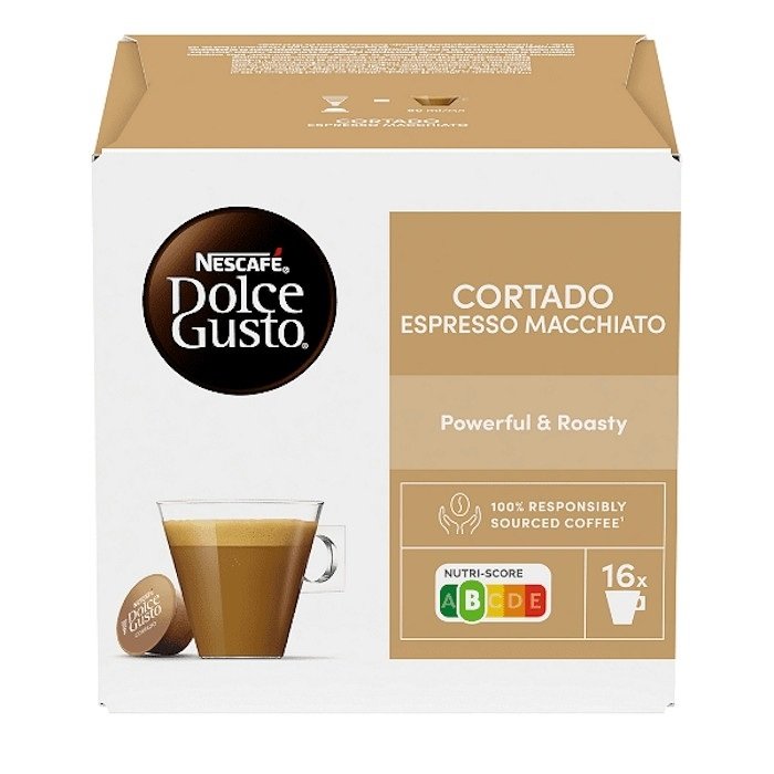 Nescafe Dolce Gusto Cortado Espresso Macchiato T16 100.8gr 6 τεμ