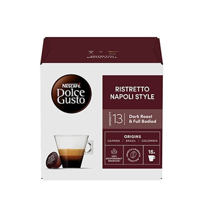 Nescafe Dolce Gusto Napoli T16 128gr 3 τεμ