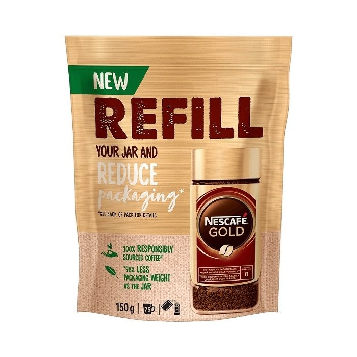 Nescafe Gold Doypack Refill 150gr 12 τεμ