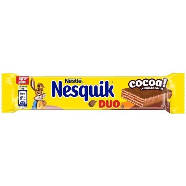 Nesquik Wafer Chocolate Cream 26gr 30 τεμ
