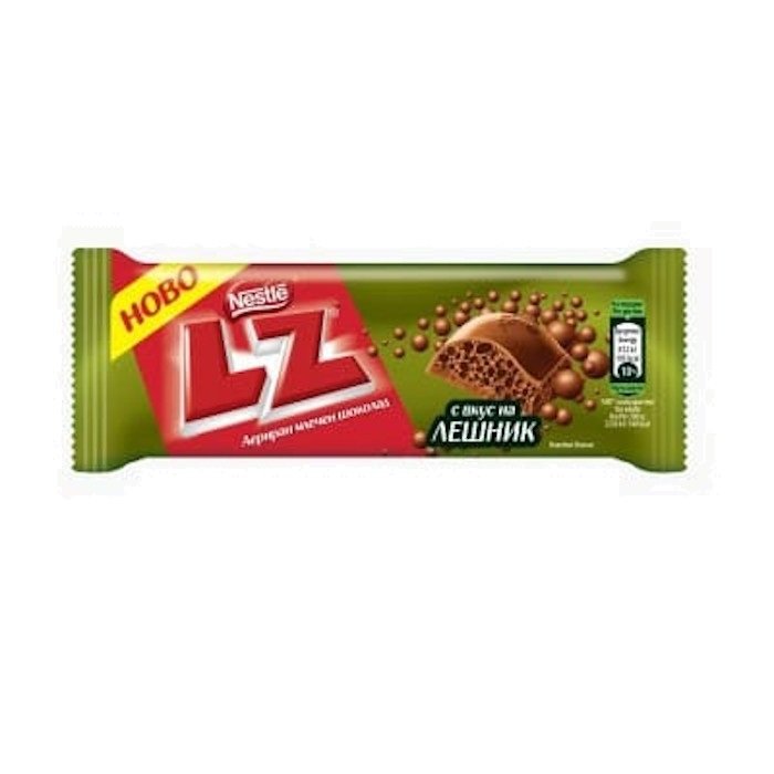 Nestle LZ Hazelnut 36gr 24 τεμ