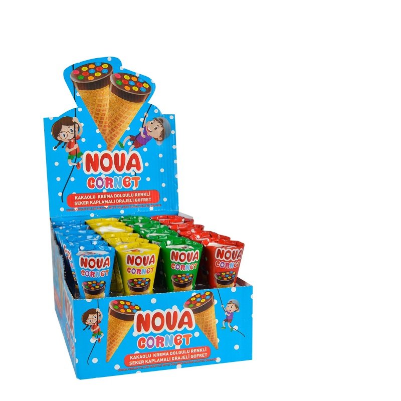 Nova Choco Cornet 25gr 24 τεμ