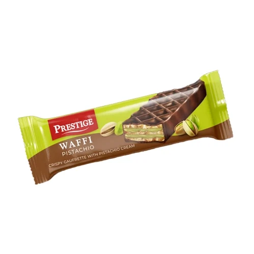 Prestige Waffi Pistachio 21gr 24 τεμ