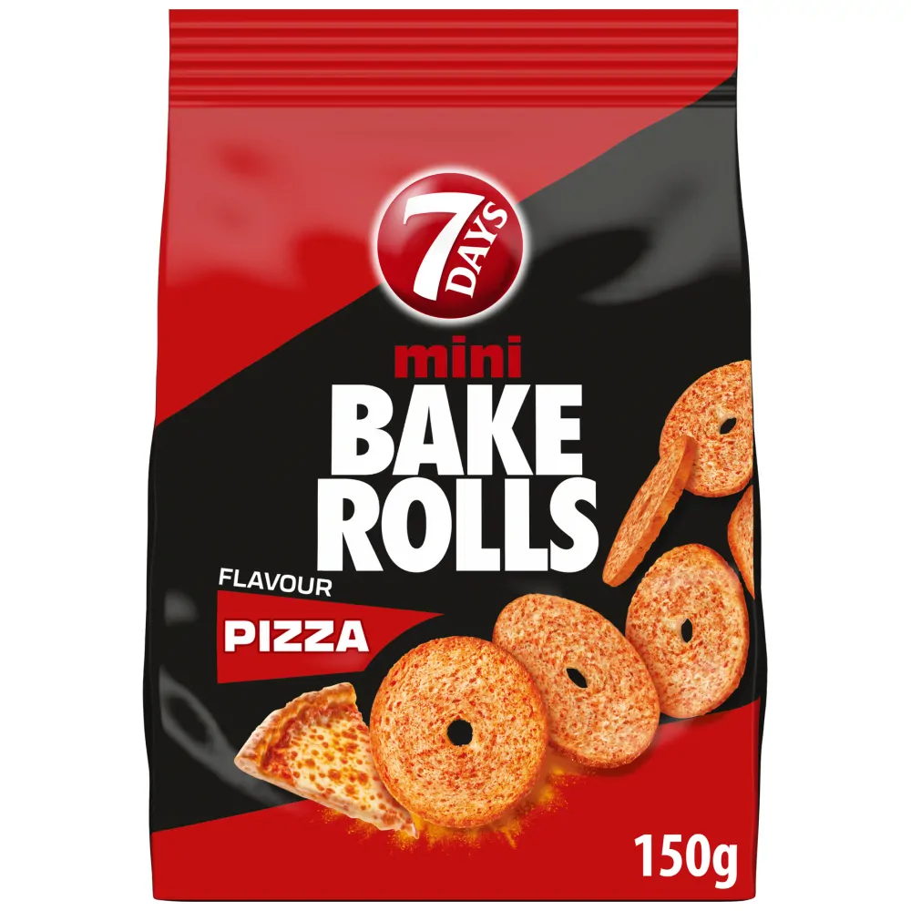 Bake Rolls Mini Pizza 150gr 10 τεμ