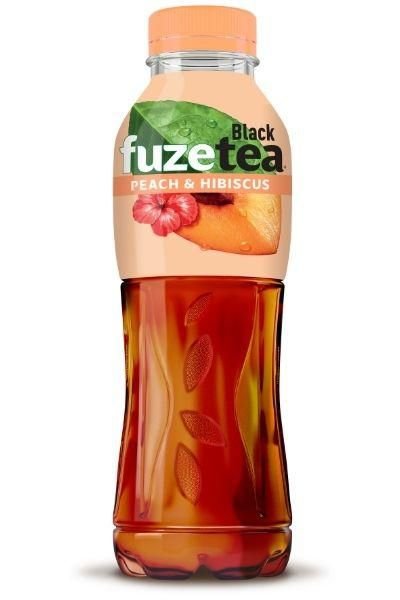 Fuze Tea Black Peach and Hibiscus 500ml 12 τεμ