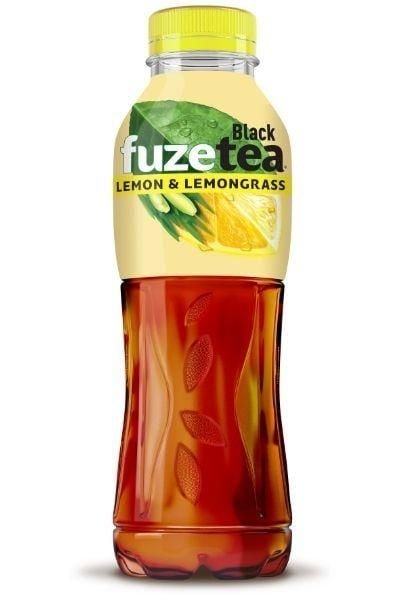Fuze Tea Black Lemon & Lemongrass 500ml 12 τεμ