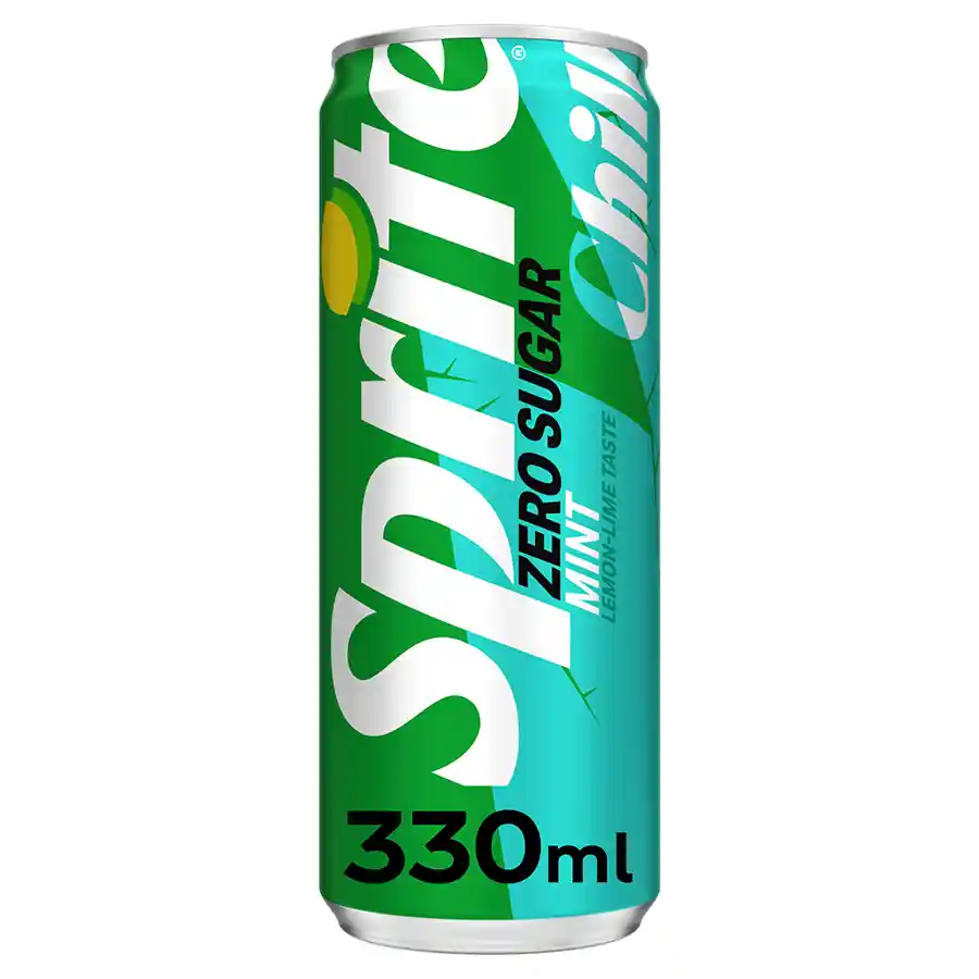 Sprite Zero Chill Mint Lemon Lime 330ml 24 τεμ