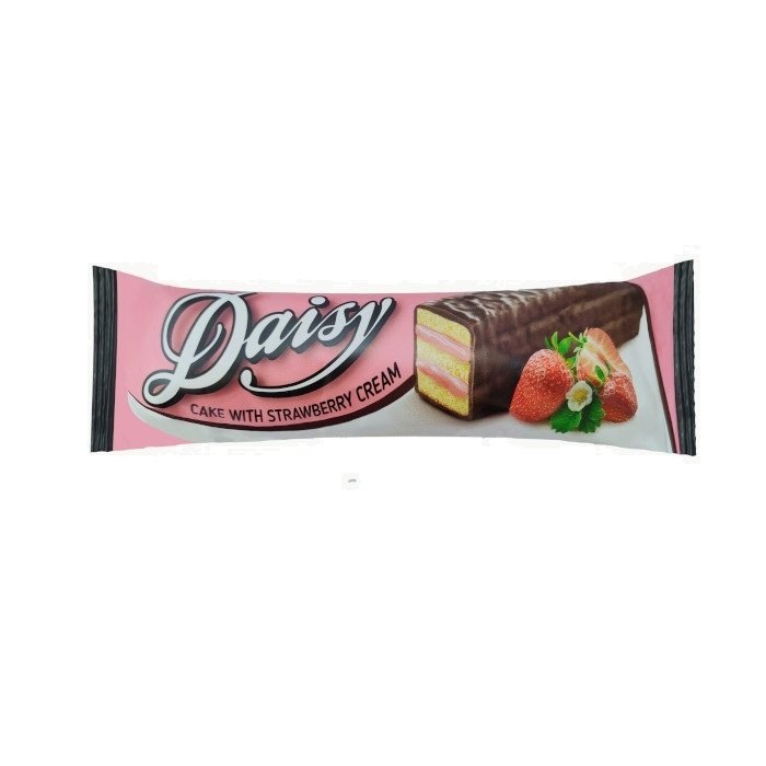 Daisy Cake Strawberry Cream 50gr 24 τεμ