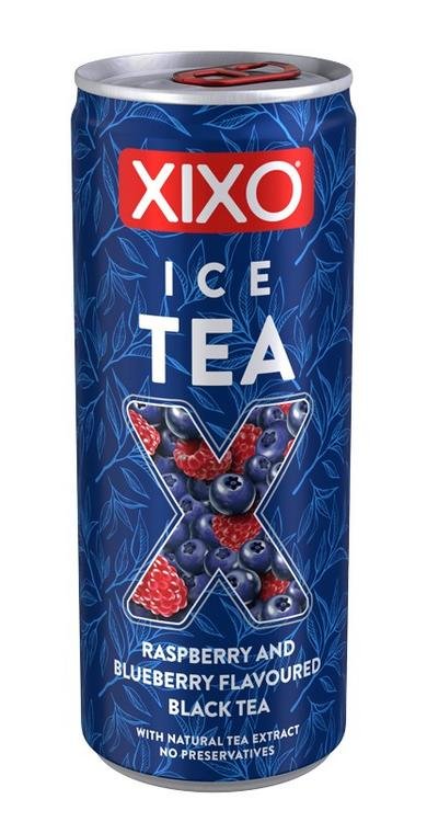 XIXO Raspberry Blueberry Ice Tea 250ml 24 τεμ