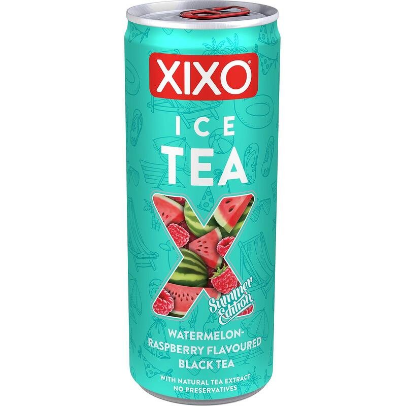 XIXO Watermelon Raspberry Ice Tea 250ml 24 τεμ